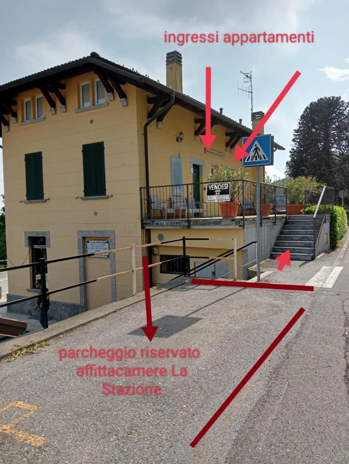 La Stazione Hotell Premeno Eksteriør bilde